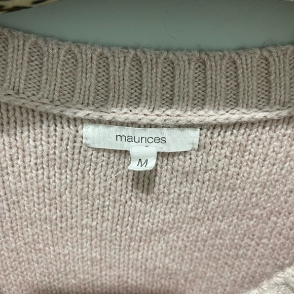 womens tan maurice’s size medium sweater - Picture 2 of 10
